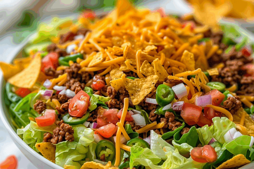 Zesty Dorito Taco Salad