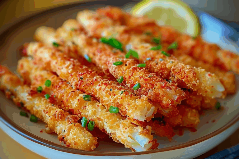 Fried Crab Fillet Sticks