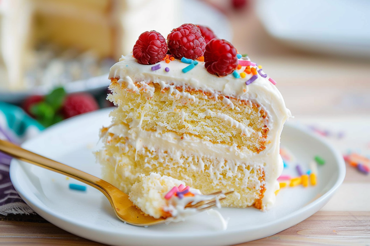 Vegan Vanilla Cake