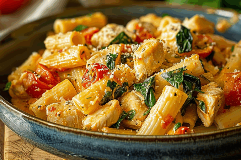Tuscan Chicken Rigatoni