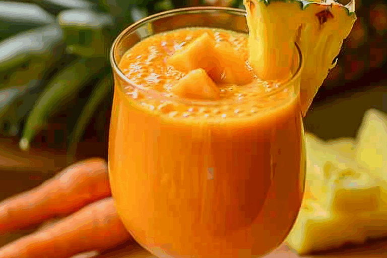 Carrot Pineapple Smoothie