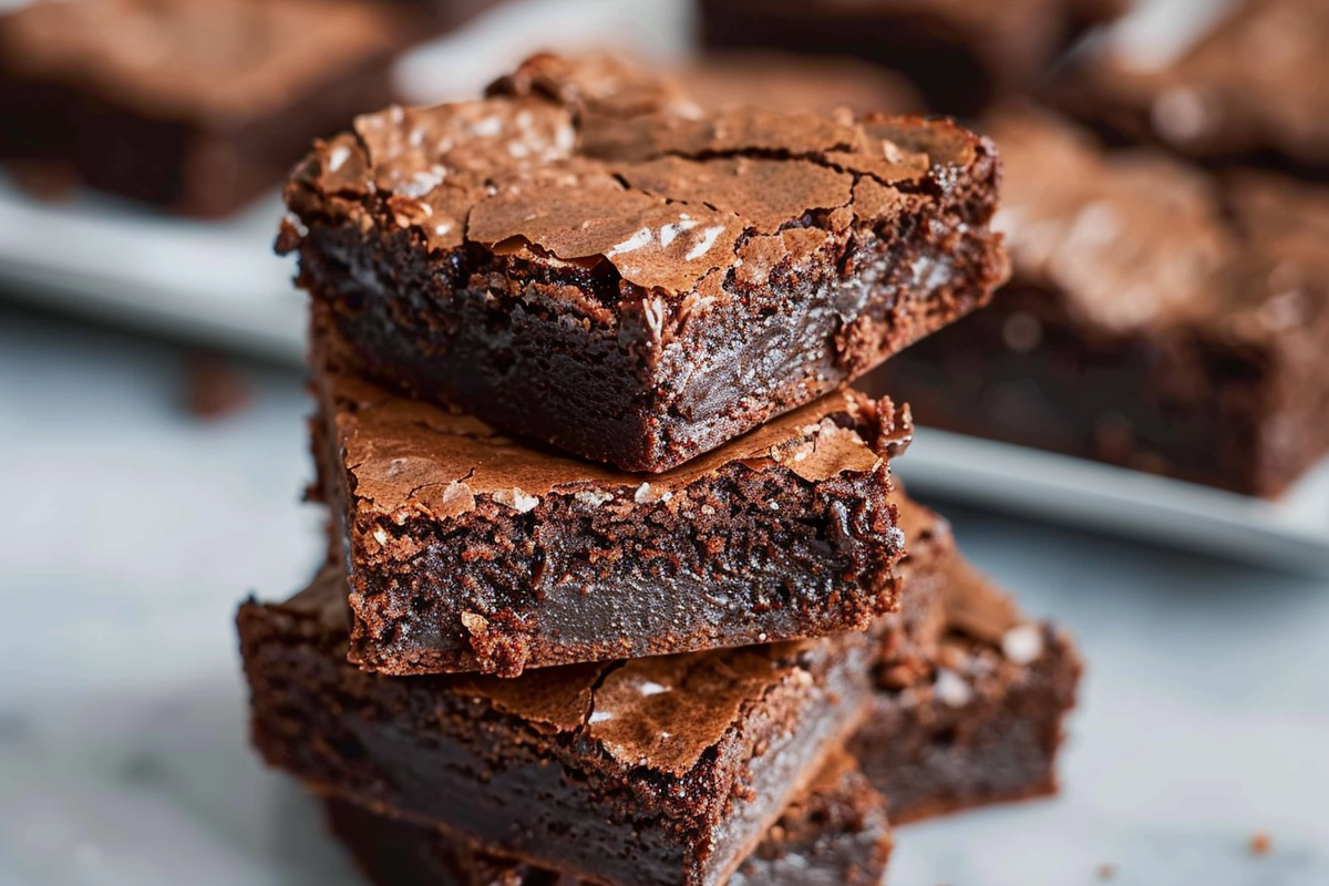 Nutella 3 Ingredient Brownies