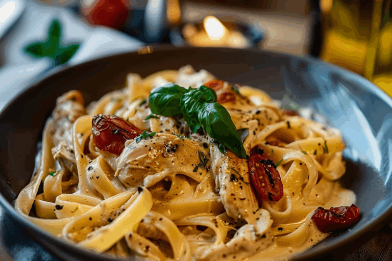 Creamy Tuscan Chicken Pasta