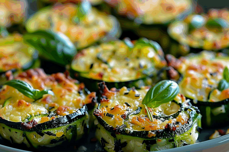 Zucchini Garlic Bites