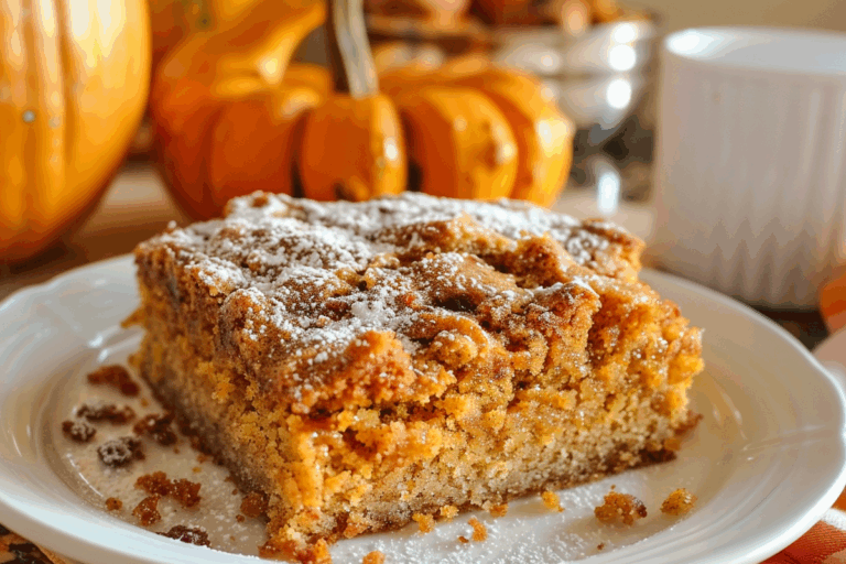 Pumpkin Coffee Cake