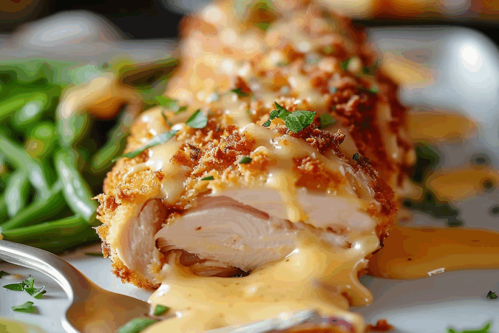 Baked Chicken Cordon Bleu