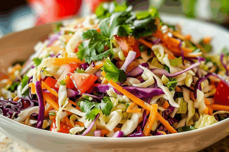 Zesty Mexican Slaw Bowl