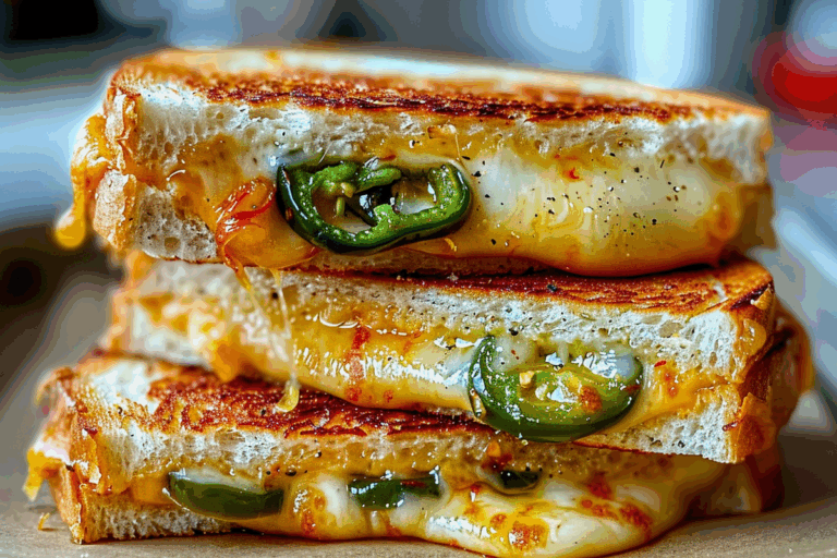 Jalapeno Popper Grilled Cheese Melt