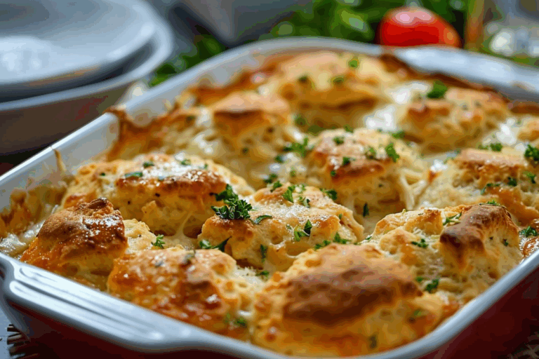 Ranch Chicken Biscuit Bubble Bake