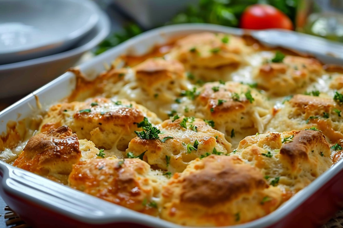 Ranch Chicken Biscuit Bubble Bake