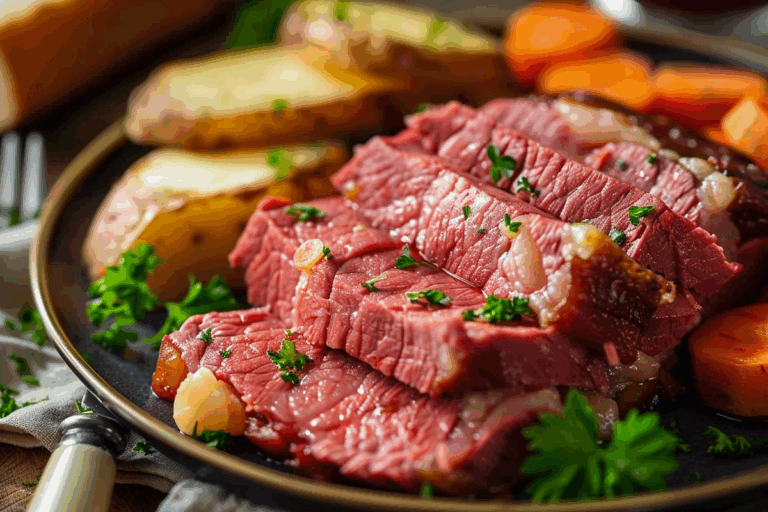 Slow Cooker Corned Beef Feast
