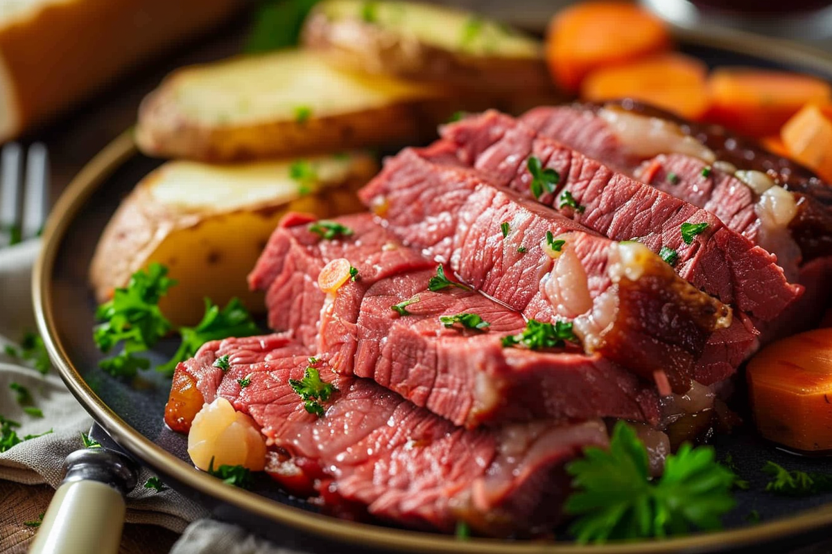 Slow Cooker Corned Beef Feast