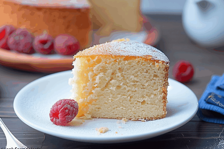 Eggless Vanilla Cake