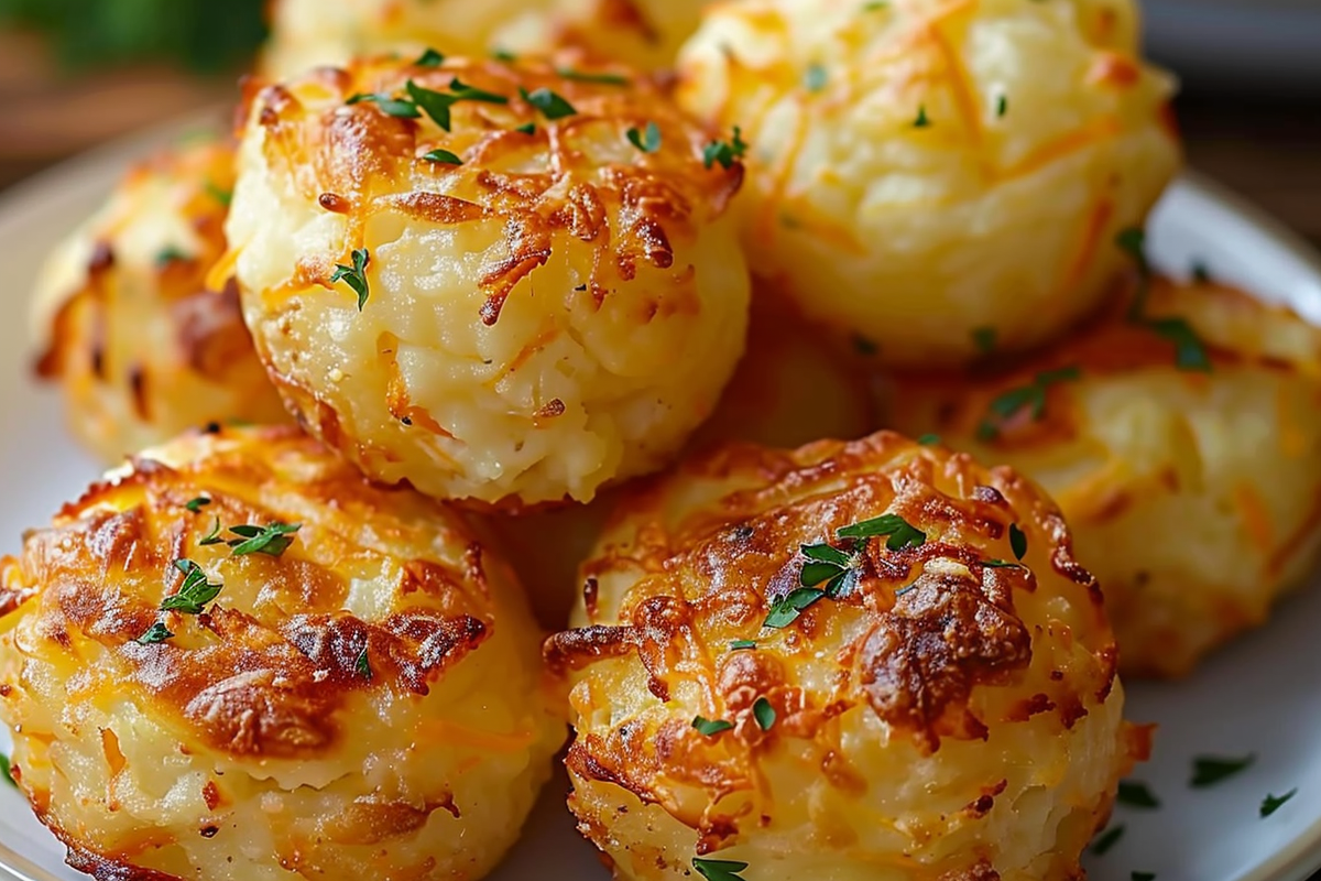 Leftover Mashed Potato Cheese Puffs