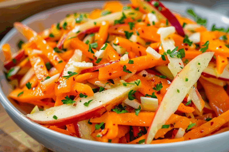 Crunchy Apple & Carrot Salad