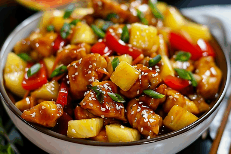 Pineapple Chicken Stir-Fry