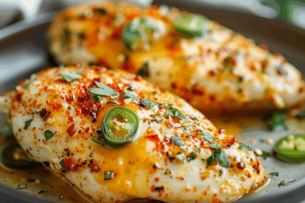 Jalapeño Popper Chicken Breasts