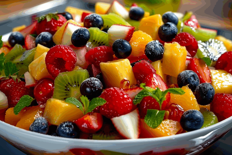 Rainbow Fruit Salad