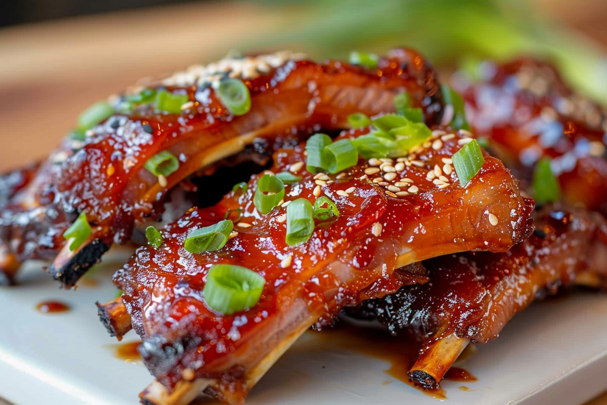 Honey-Sesame Gochujang Baby Back Ribs