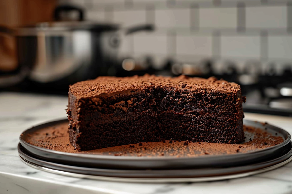 Butter and Oil Based Chocolate Cake