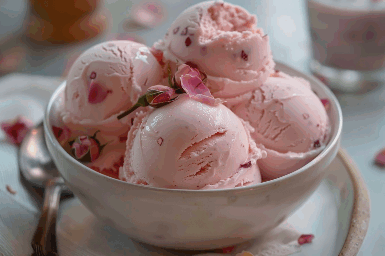 Rose Ice Cream