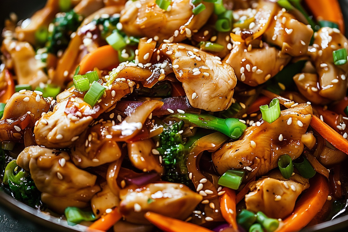 Sesame-Ginger Chicken Stir-Fry