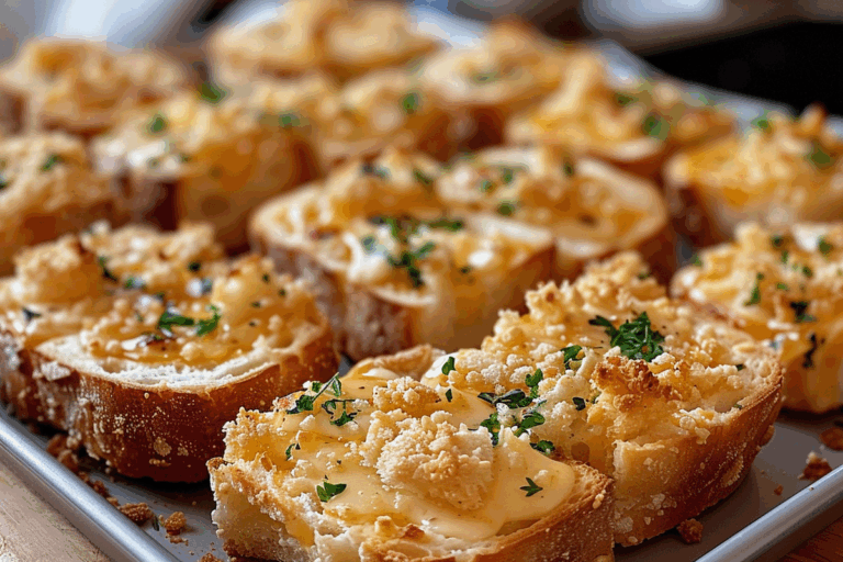 Garlic Bread Ritz Bits