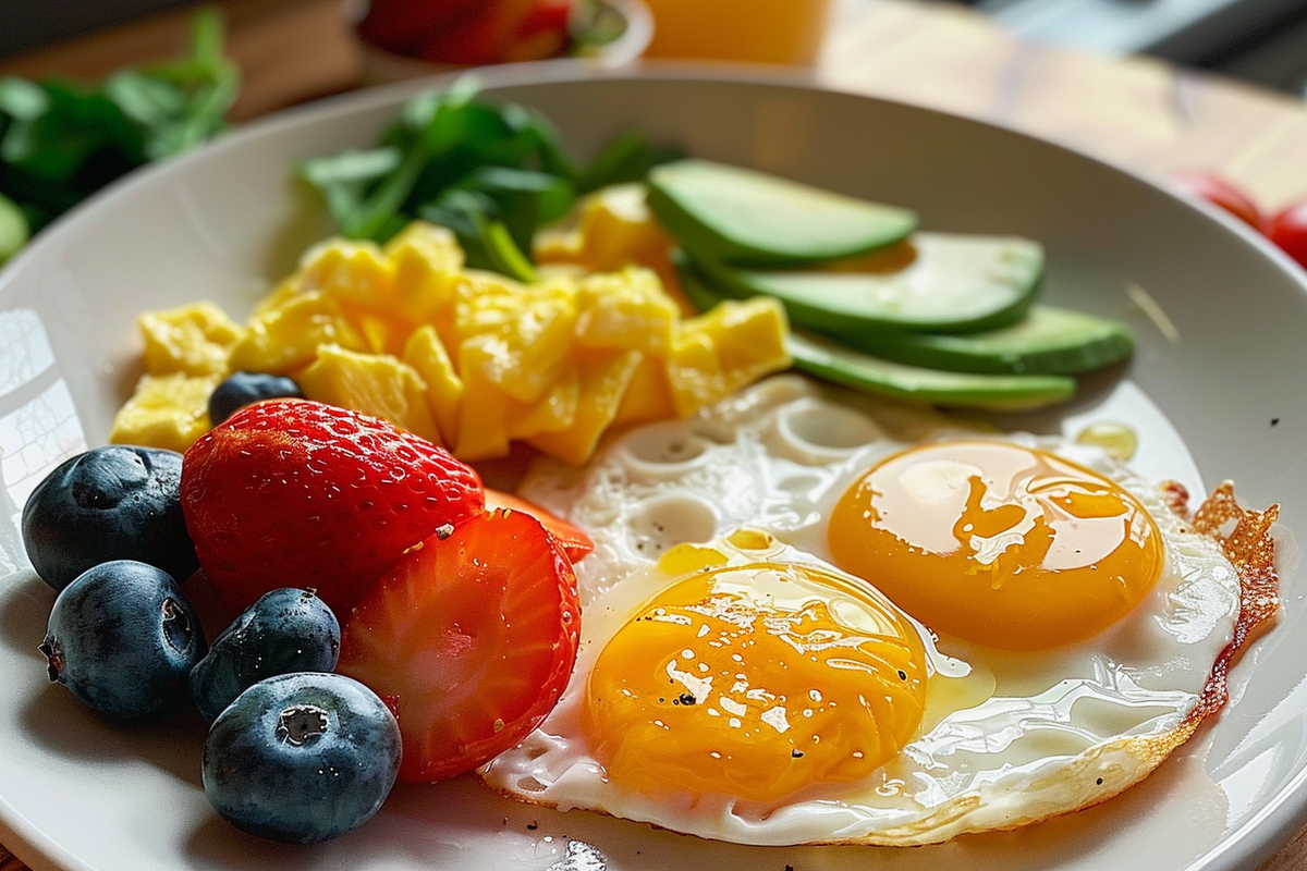 Healthy Breakfast Plate