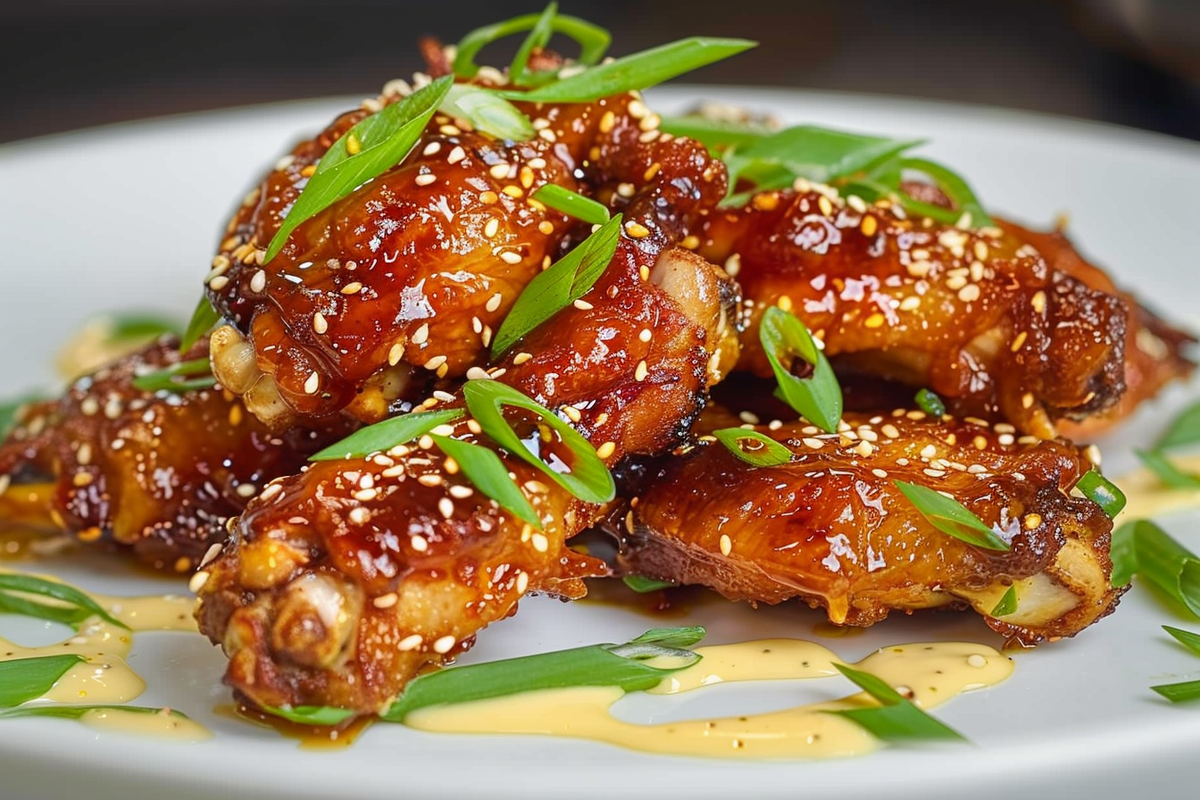 Miso-Beurre Blanc Chicken Wings