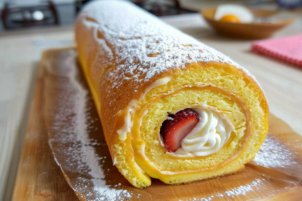 Swiss Roll Cake
