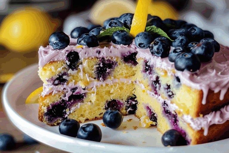 Blueberry Lemon Cake