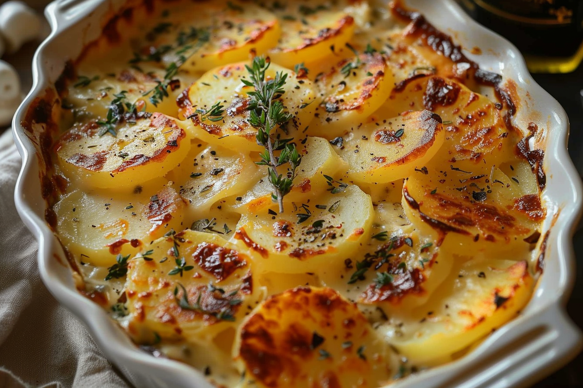 Decadent Creamy Potato Bake