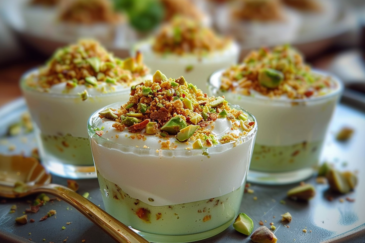 No-Bake Pistachio Pudding Bites