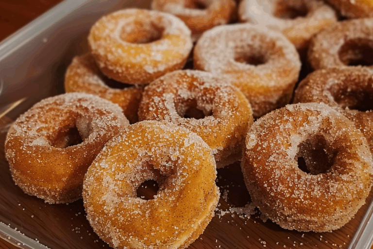 Classic Mini Cinnamon Sugar Donuts