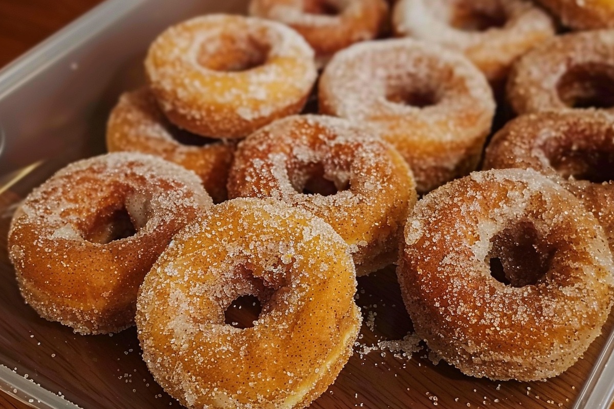 Classic Mini Cinnamon Sugar Donuts