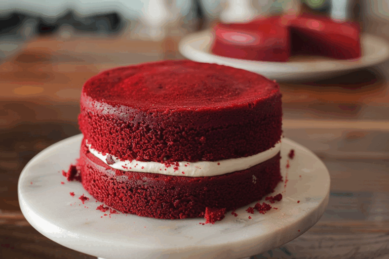 Butter-Based Red Velvet Cake