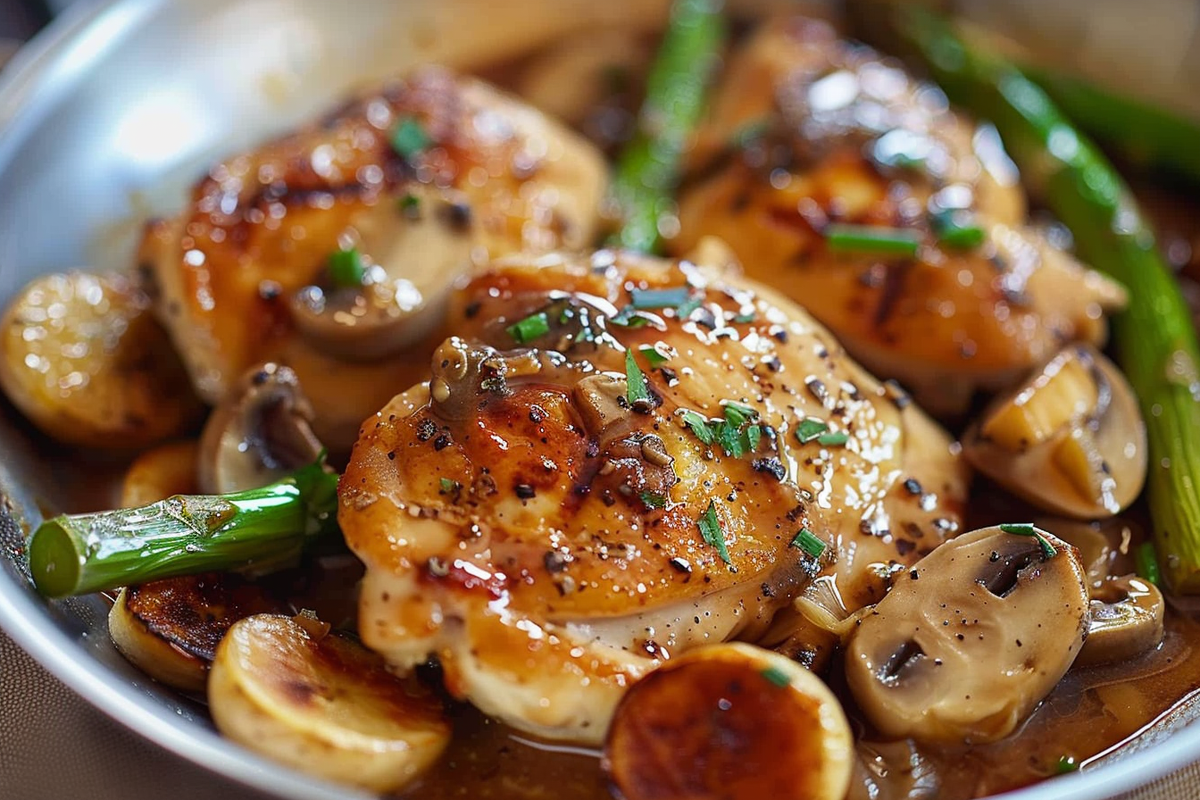 Chicken Madeira