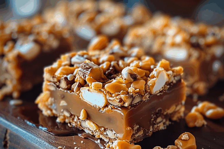 Butterfinger Caramel Crunch Bars