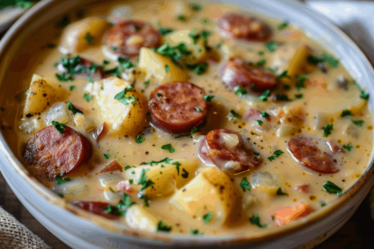 Creamy Kielbasa Potato Soup