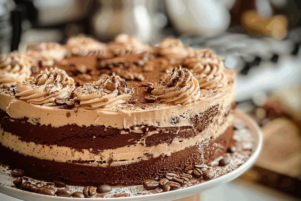 Coffee Cappuccino Cake