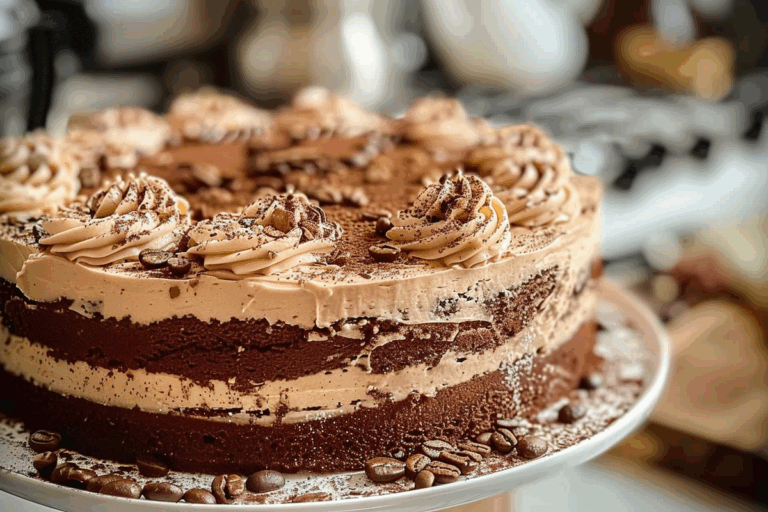 Coffee Cappuccino Cake