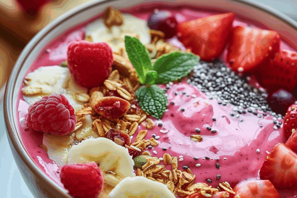 Pink Smoothie Bowl