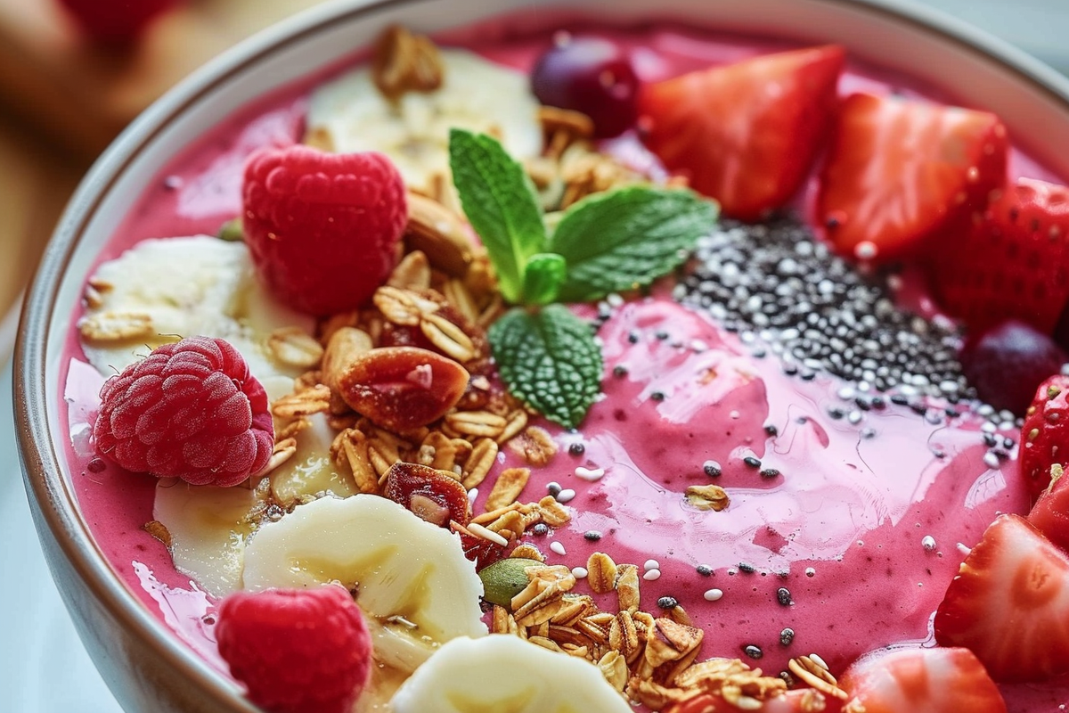 Pink Smoothie Bowl