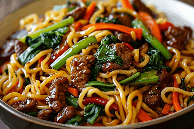 Beef Stir-Fry Noodles