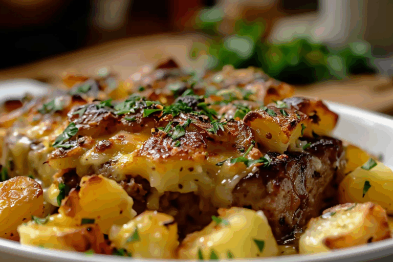 Mississippi Mud Potatoes