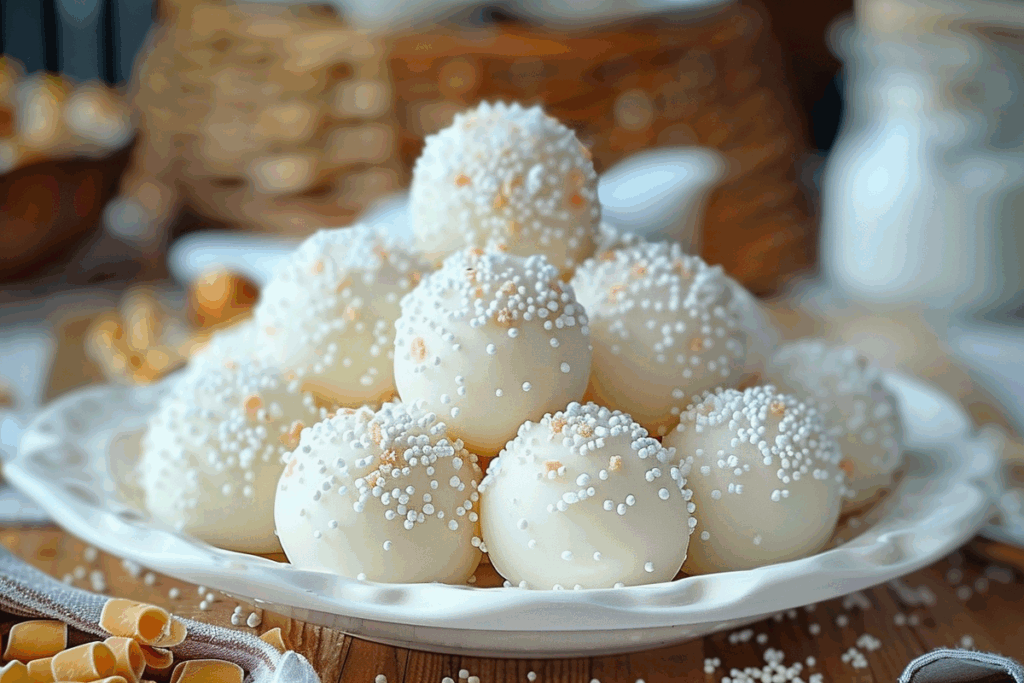 Powdered Milk Balls