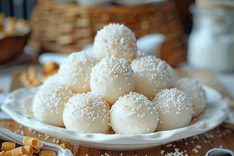 Powdered Milk Balls