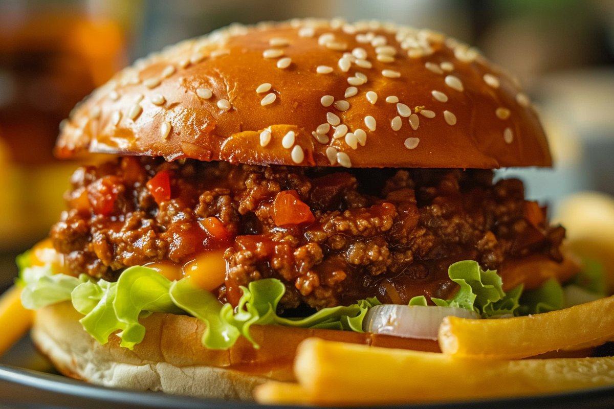 Big Mac Inspired Sloppy Joes