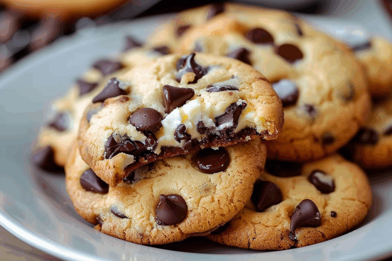 Chocolate Chip Cheesecake Cookies