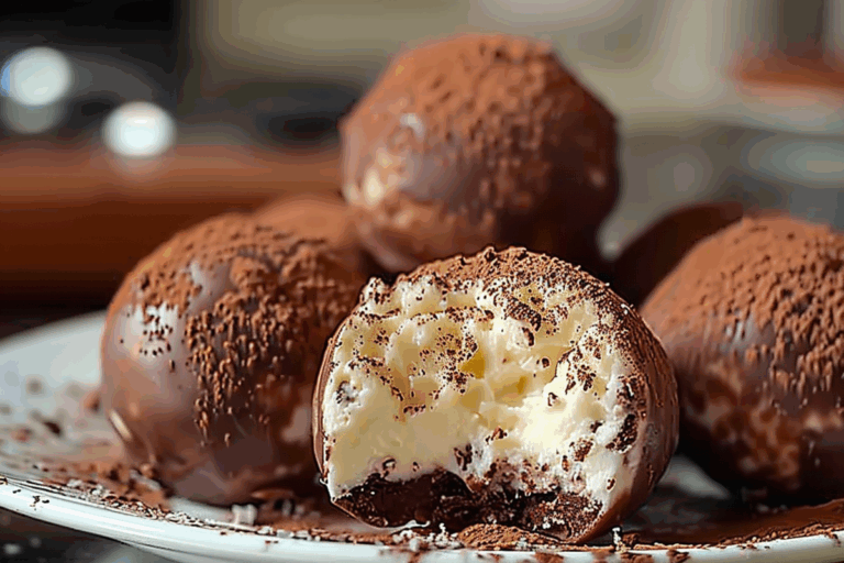 Tiramisu Chocolate Balls